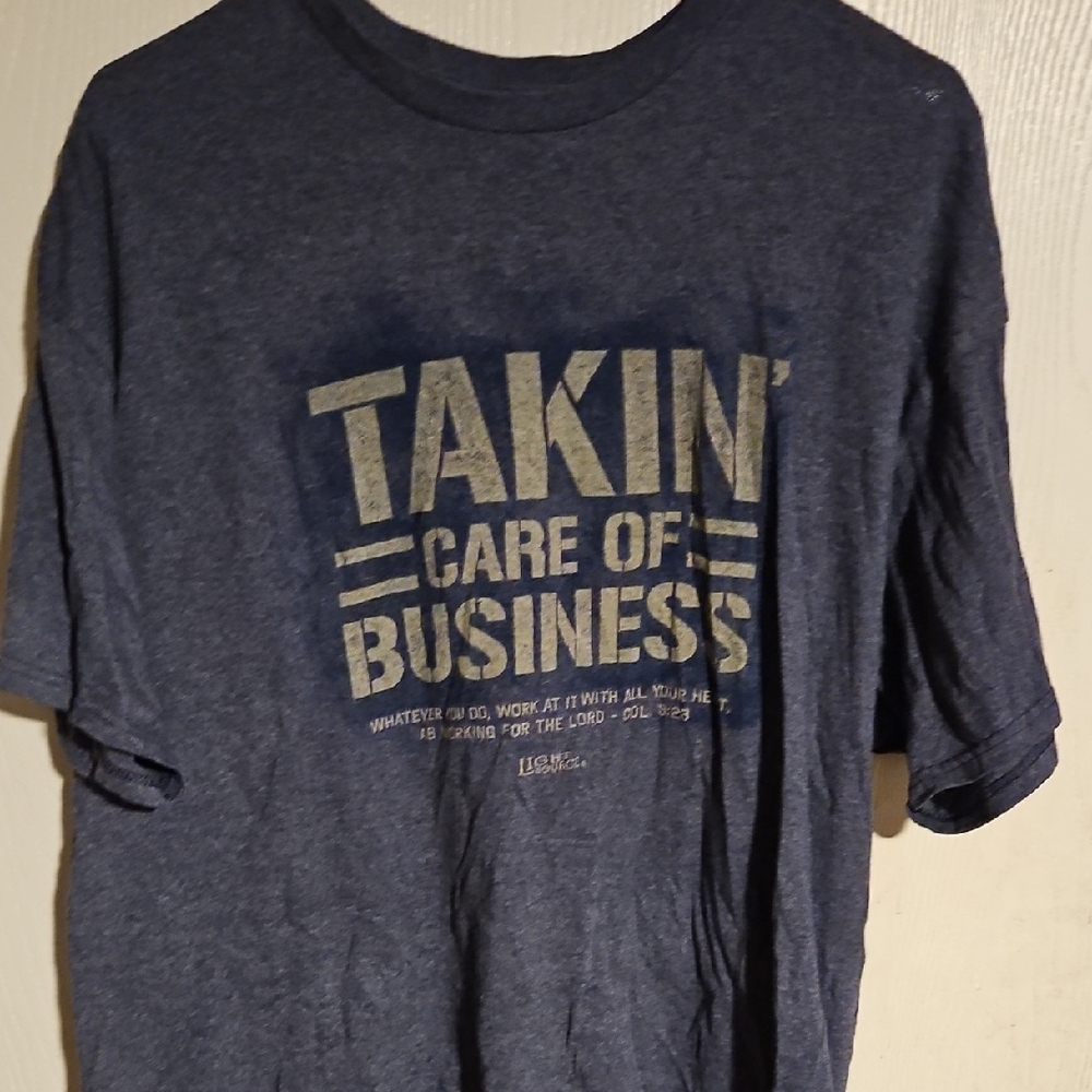 Legendary Whitetails Men's Blue Graphic Tee